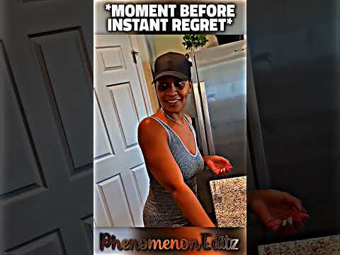 She didn't expect that..💀