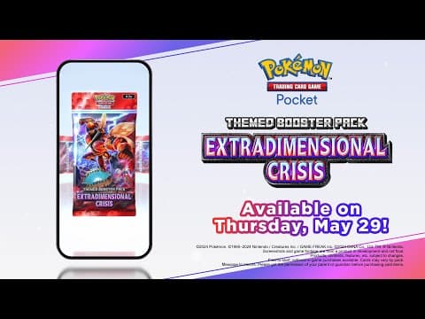 Pokémon TCG Pocket: Extradimensional Crisis | Coming May 29